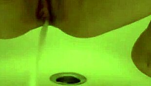 Striking Stunner Gets Wet Muff Filled With Warm Pee And Squirts