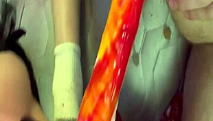 Femdom Amateur Pegging Big Cock With Huge Dildo In Fetish Play