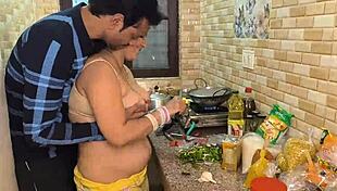 hardcore kitchen sex with bride fingered by husband