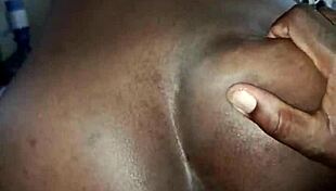 african wife rides monster cock in reverse cowgirl