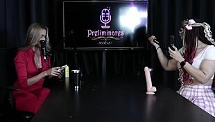 Sofie Lollipop Plays Truth Or Dare In Sheer Red