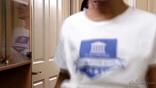 It smells and tastes like your pussy, Carter Cruise says to Uma Jolie and Angela White. Lesbian muff diving and orgasm group fun.