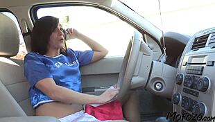 Black Haired Cheerleaders Sloppy Cum Mouth From Father-In-Law