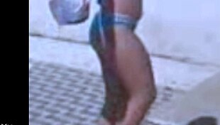 Filming my beautiful Brazilian friend as she rips clothes for lesbian striptease.