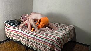 Naughty Stepmom Gives Stepson Unprotected Sex