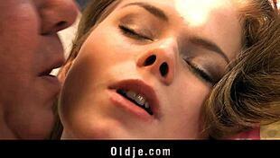 old man satisfies wild urges with teen 18+ in doggystyle