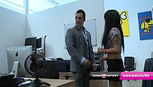 Montys Castings: Saskia Interviewed Backstage at Babestation.