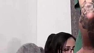 Brazilian MILF and novinha coroas threesome with boyfriend's monster cock