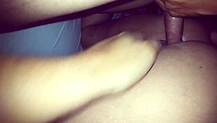 Big ass woman fucks lover while husband films threesome