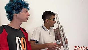 essa cliente provocou ate ter buceta e cuzinho fodido