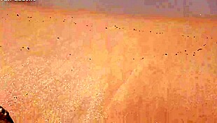 Yuri gaucho couple paradise hot wife shows everything on nudist beach, guys go crazy