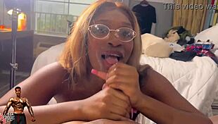 two throat goat baddies battle in a wild dick sucking contest with judges