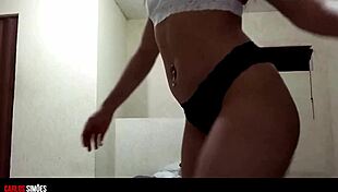 Feeling the passion in this delicious couple's naughty adventures with their young girlfriend.