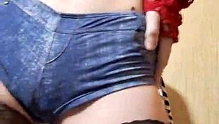 mistress elza kom in heels and lingerie for ass worship