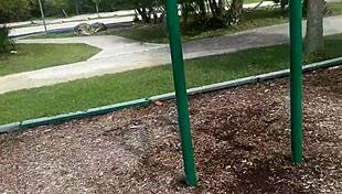 Goth Girlfriend Asteria Jade Rides Big Tits in Public Park Sex Fantasy