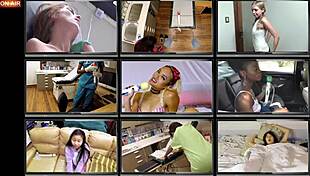 Freshman Angel Oaks Shudders Under Doctor's Hitachi Orgasm