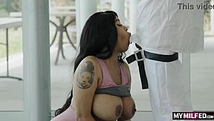 Workout Milf Paris Cowgirl Deepthroat.