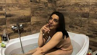she says, 'watch me play kinky games and squirt in the bathtub for a mega orgasm'