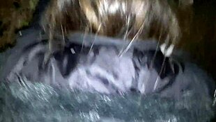 Teen Prostitute Takes Monster Cock In Anal Creampie At Night