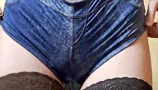 mistress elza kom in heels and lingerie for ass worship