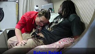 black guy pounds grandma's pussy in sao paulo motor home streets