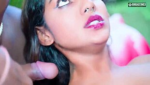 Desi Hot Mallu Actress in First BDSM Threesome! Can You Handle This Hardcore Action?