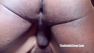 Hairy pussy Amanda Panda craves Devin drilling her BBC in the hood!