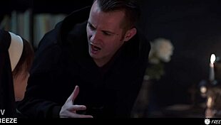 Russian nun Sata Jones gets fucked in freeze time