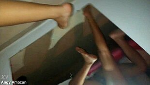 latina cheating wife rides bbc hard! she fucks her favorite friend in amazon position passionately!