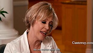 Busty Stepmom Dee Williams Licks Tiny Asian Stepdaughter Kimmy Kimm's Pussy to Orgasm!