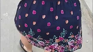 I passionately fuck that mature Latina's big ass in the street, capturing her huge tits.