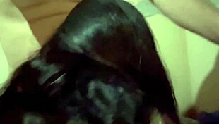 she started the new year giving her ass to cum inside