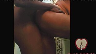 Slutty Ebony Babe Gets Pussy Pounded Doggy Style in Bathroom, Clothes Ripped