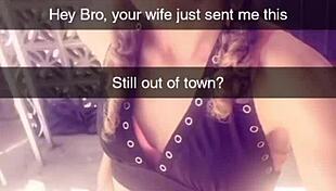 Hey, this cheating wife gets fucked bent over on snapchat with dirty talk