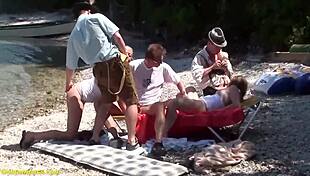 Public family therapy turns into a wild beach orgy.