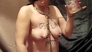 French Slave Feels Intense Bondage Spanking Pleasure