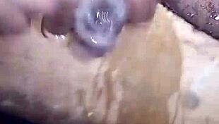 Bigblackie Suggestively Shaves And Teases His Big Black Cock For Cash