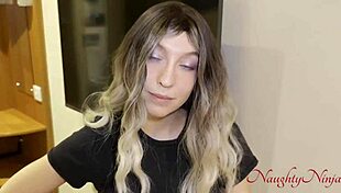 my step-mom’s got a wild plan to boost my grades with her big ass.