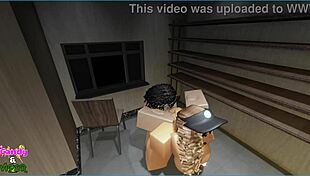 Fucking Candy intensely while she's on break in this roleplay consensual scene.