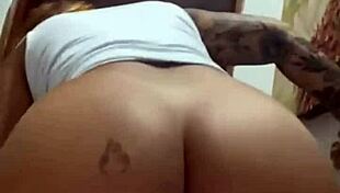 Mature Young Anal Creampie with Gaping Asshole in Hardcore Scene