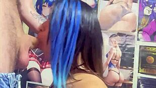 Wow, That University Girl Sucking Cock and Getting Face Fucked Hard!