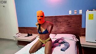 My Stepsister Wants Halloween Fun In Hotel!