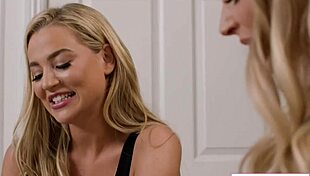 my busty colleague wants to finger and lick me during lunch at work