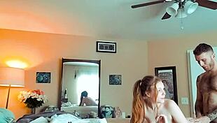 in cosplay, she gets roughly fucked on webcam, fingering herself as a slut.