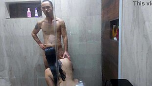 OMG! Sharing Shower with My Friend’s Curvy Wife Turns Wild!