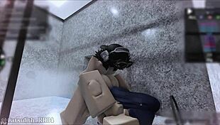 Boldly punishing Yuuka with intense sex and blowjob.