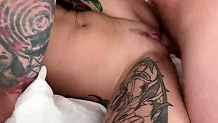 Tattooed Slut Jemma Hex Gets Pussy Fisted By Steve Rickz