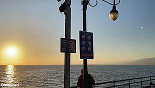 artemisia love gets dirty with romeo mancini in santa monica.