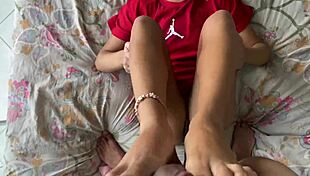 Relaxing Foot Care In The Sunshine