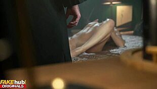 portuguese girl confesses before huge creampie in tight pussy